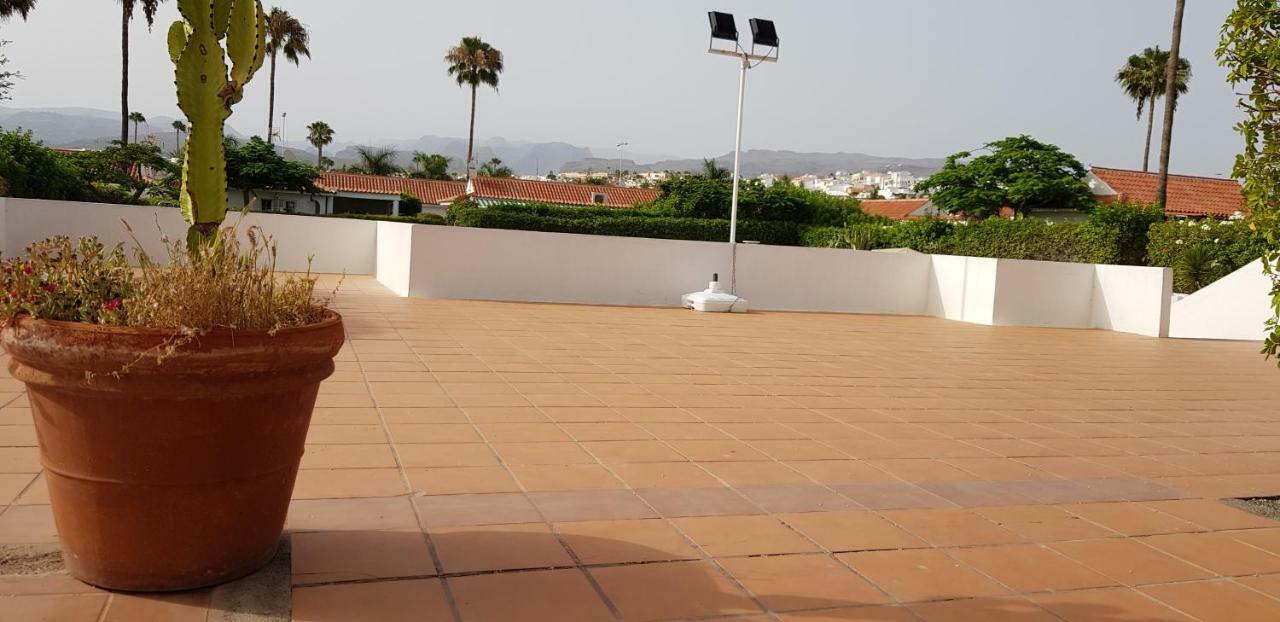 Pool & Wifi Free Shared Flat Private Room By Ocean Park Maspalomas  Exterior foto
